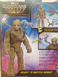 Marvel Blast 'N Battle Groot Action Figure - Photo 2