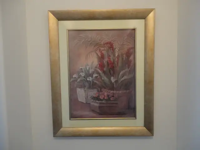 Print, professionally framed