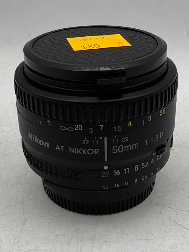 Nikon AF Nikkor 50mm 1:8 Camera Lens