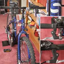 Vélo montagne 24' Sport MTB bleu métallique vintage 90e NEUVE - Photo 3
