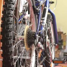 Vélo montagne 24' Sport MTB bleu métallique vintage 90e NEUVE - Photo 6