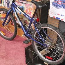 Vélo montagne 24' Sport MTB bleu métallique vintage 90e NEUVE - Photo 7