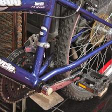 Vélo montagne 24' Sport MTB bleu métallique vintage 90e NEUVE - Photo 8