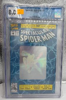CGC Graded Spectacular Spider-Man Comics - #189 / 201 / 27 - Photo 2