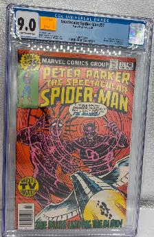 CGC Graded Spectacular Spider-Man Comics - #189 / 201 / 27 - Photo 4