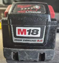 GENUINE MILWAUKEE M18 9.0AH HIGH DEMAND BATTERY (48-11-1890) $85 - Photo 2