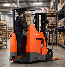 Forklift operator