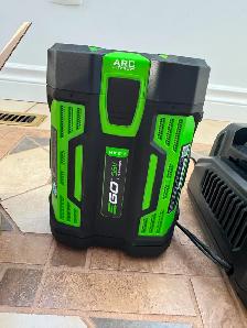 EGO Battery and charger - Photo 3