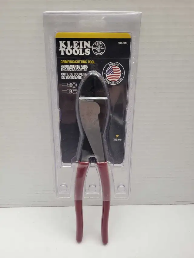 Klein Tools 1005-SEN Crimping Cutting Tool NEW