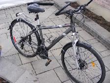 Vélo Hybride Diamondback Edge Wood, gris