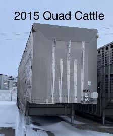 2015 Merritt Quad Cattle Trailer