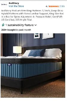 FREE BRAND NEW KING MATTRESS