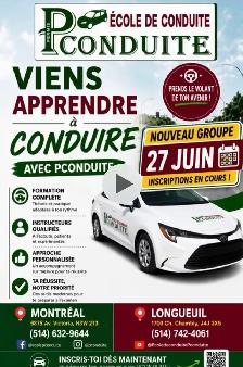 Cours de conduite