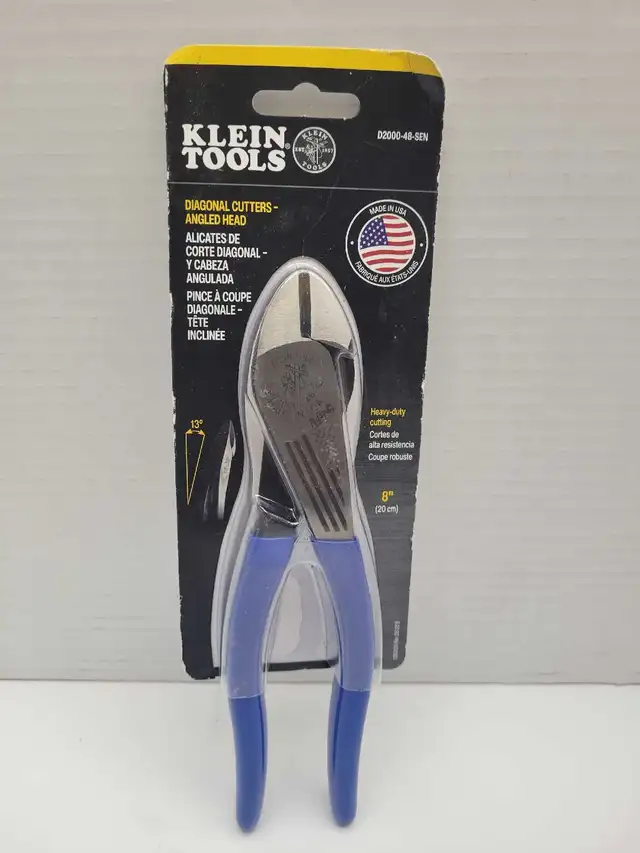 Klein Tools D2000-48-SEN Diagonal Cutters 8' NEW