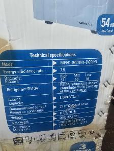 $160 - 8000 BTU / Air Conditioner 8000 BTU - Photo 4