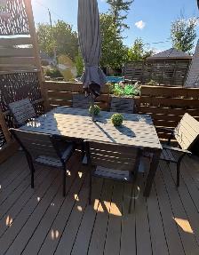 Table extérieur