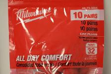 Ear Plugs Milwaukee Model 48-73-3151 and 48-73-3001 Brand New - Photo 5