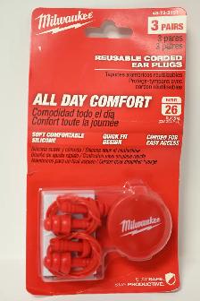 Ear Plugs Milwaukee Model 48-73-3151 and 48-73-3001 Brand New - Photo 7