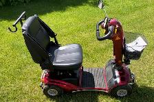 Shoprider 4 wheel Mobility Scooter for sale.  Hardly used.