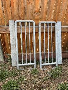 Galvanized guardrails