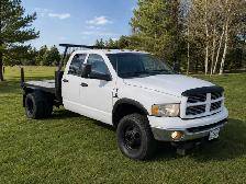 2003 Dodge Ram 3500 5.9 Cummins Dually 4x4 Flatbed – Certified
