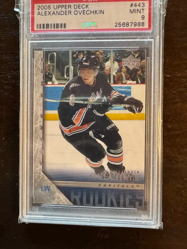 OVI ROOKIE CARD PSA