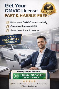 OMVIC EXAM? I MAKE IT EASY. YOU GET THE LICENSE.