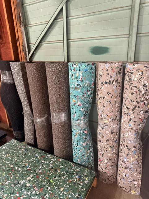 4x6 ft Rubber Mats Fun Colors! 4-6mm All are $35 Each