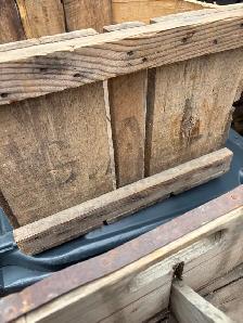 2 Antique Wooden Bottles Crates ! - Photo 3