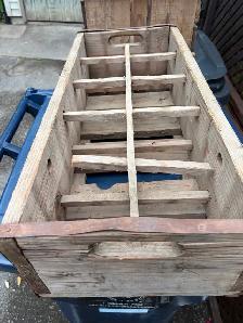 2 Antique Wooden Bottles Crates ! - Photo 4