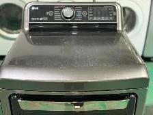 LG Top-Load Washer (W7486) and Dryer Set (D7266) Sale $795 only - Photo 6