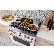 GE Café Commercial Style Range C2Y366P4TW2 36' Smart Dual-Fuel - Photo 5