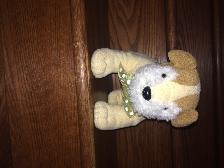 BÉBÉ CHIEN NEUF UNIQUE PELUCHE SUPER-DOUCE 12'LONGx7'HAUT $10.00 - Photo 4