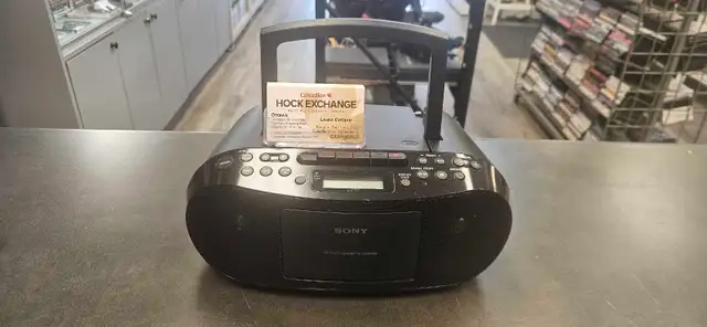 Sony CD/Tape Cassette Player