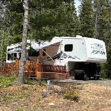 2005 Montana 3650 RK 5th Wheel Trailer, 4 slides, seasonal lot