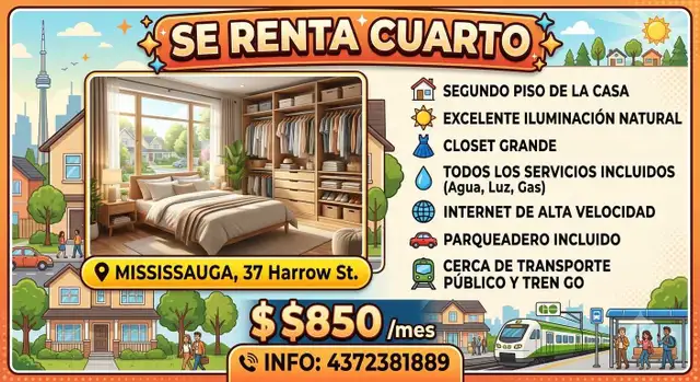 Habitación en renta