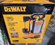 SUMP PUMP - DEWALT 1-HP - NEW IN BOX - Photo 3