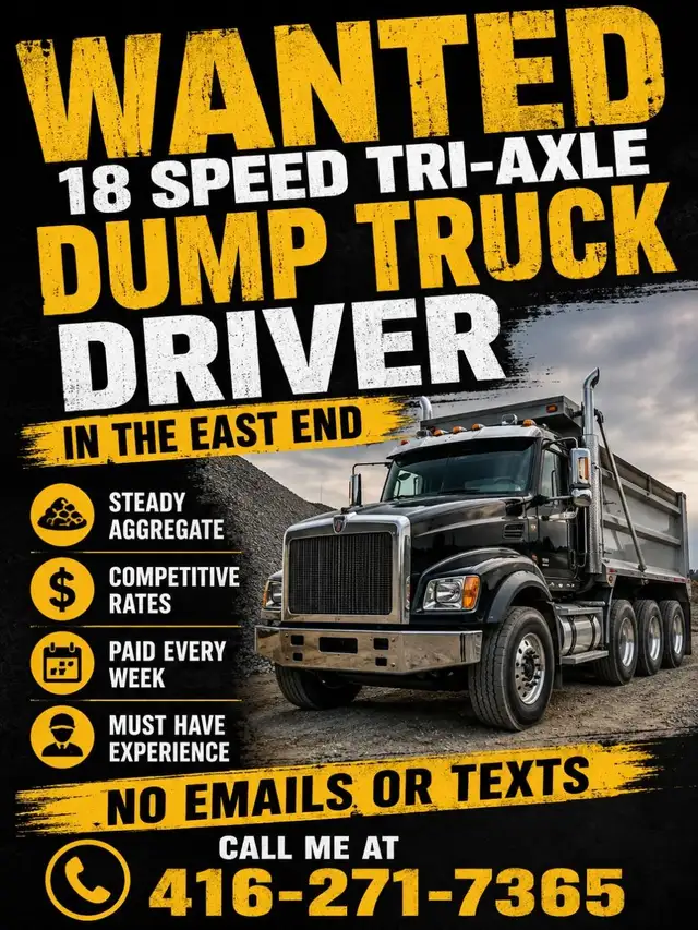 Dump Truck Driver