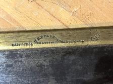 G. P. Preston, Lynx Trade Mark, 14' brass back tenon saw - Photo 2