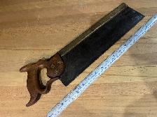 G. P. Preston, Lynx Trade Mark, 14' brass back tenon saw - Photo 5