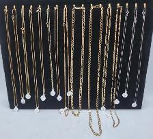 10k Solid Gold Chain Necklaces - Variety of Styles and Lengths