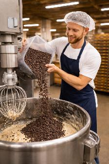 Bakery workers: Dough Dumper