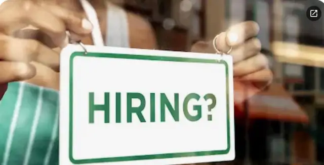 Hiring immediately $18 per hour