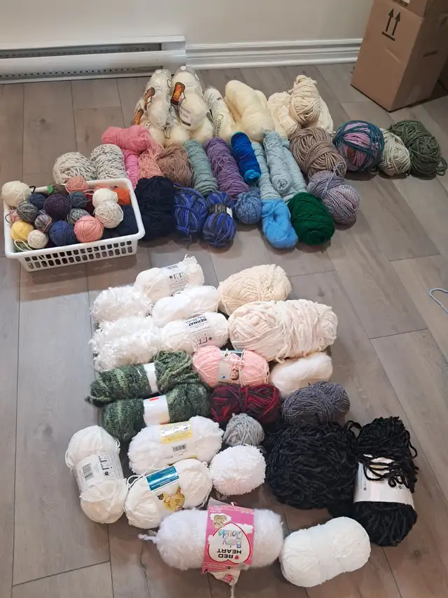 Laine pour tricot