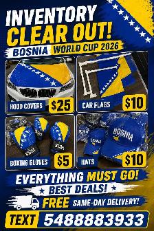 BOSNIA WORLD CUP 2026 FAN GEAR