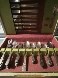 #30-94   NEW PORT silverware set for 8 - Photo 2