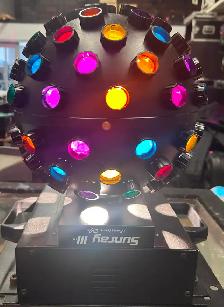 Like New ADJ Sunray III Rotating Multi Coloured Light Effect - Photo 4