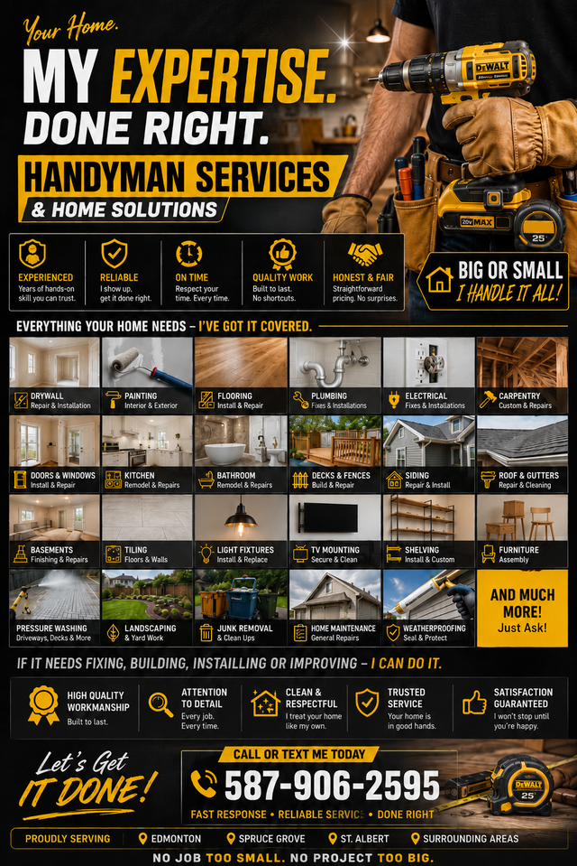 Handyman Services And Repair