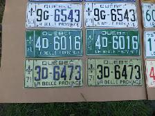 Lot plaques auto - Photo 3