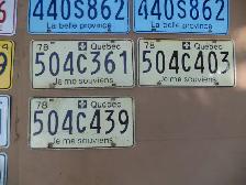 Lot plaques auto - Photo 7